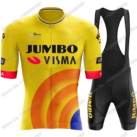 Moda Jumbo Visma Conjunto Camisa De Ciclismo Ver O Ciclismo Kits