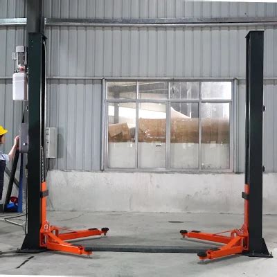 Tons Base Plate Two Post Hydraulic Car Lift Automobile Vehicles