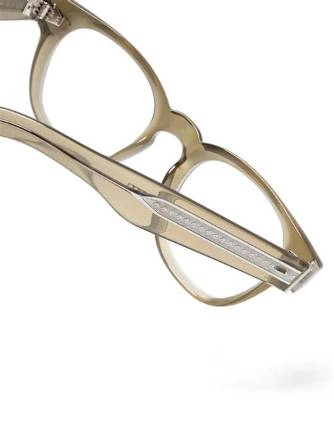 Oliver Peoples Allenby Brille Mit Transparentem Gestell Nude