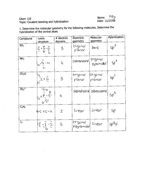 Free Chemical Bonding Worksheet Download Free Chemical Bonding Worksheet Png Images Free