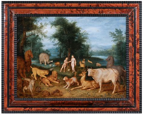 Adam Et Eve Au Paradis Atelier De Jan Brueghel Le Jeune 1601 1678