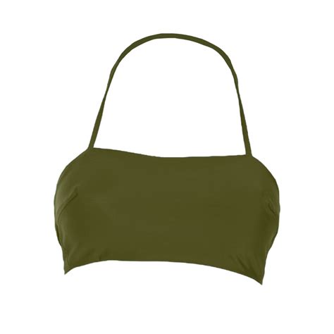 Rêve De Rive Women s Sadie Hunter Green Bikini Top ModeSens