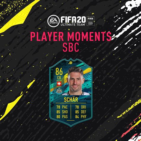 Fifa 20 Ultimate Team Fabian Schär Player Moments Sbc Requisitos