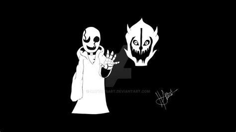 WingDings Gaster and Gaster Blaster by CattopsArt on DeviantArt