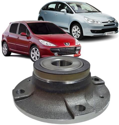 Cubo De Roda Traseira Rolamento Peugeot E C Pallas Abs