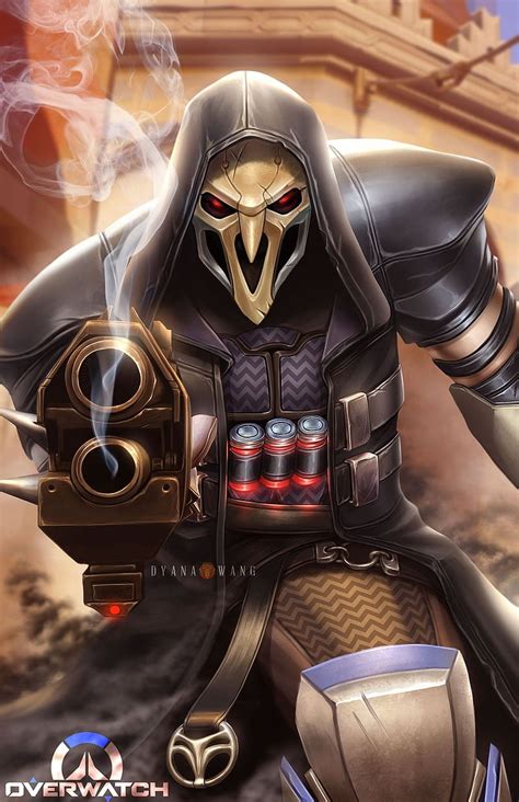 Reaper Overwatch Over Overwatch Reaper Watch Hd Phone Wallpaper