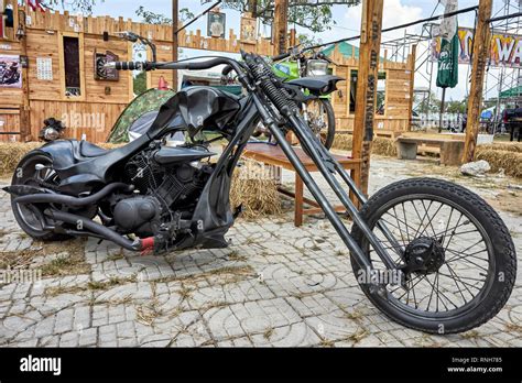 Motorcycle Chopper Extended Hi Res Stock Photography And Images Alamy