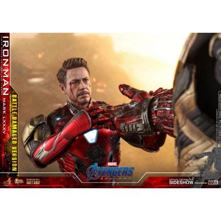 Iron Man Mark Hot Toys Mms D Battle Damaged Special Edition