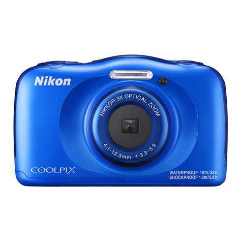 Nikon Coolpix W100 Bleu Appareil photo numérique LDLC Muséericorde