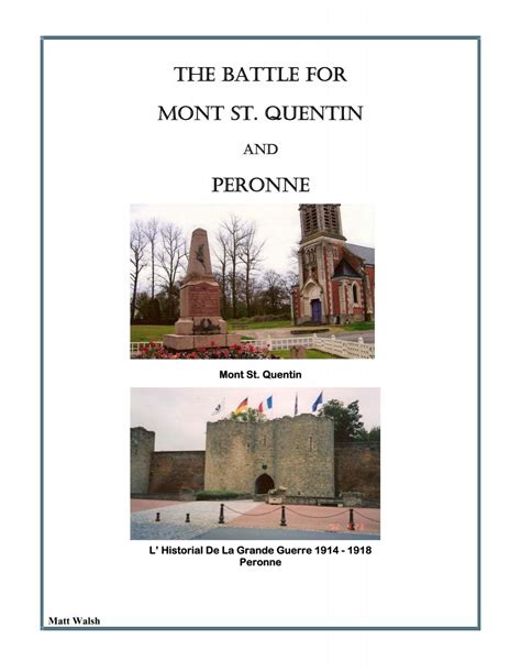 The battle for Mont St. Quentin & Peronne.pdf
