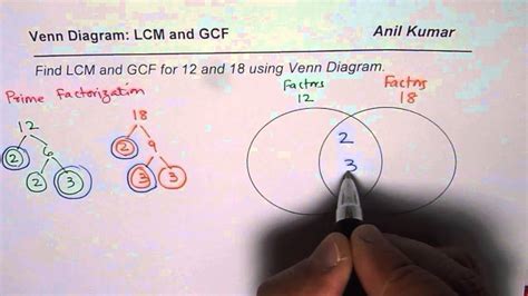 DIAGRAM For Prime Factorization Venn Diagram MYDIAGRAM ONLINE