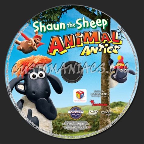 Shaun the Sheep Animal Antics dvd label - DVD Covers & Labels by ...
