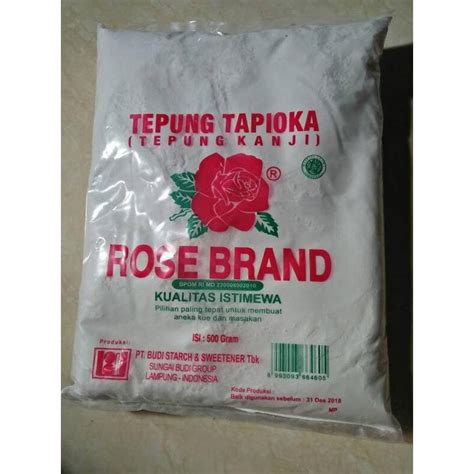 Jual Sale Tepung Tapioca Tepung Kanji Rose Band Gr Kualitas