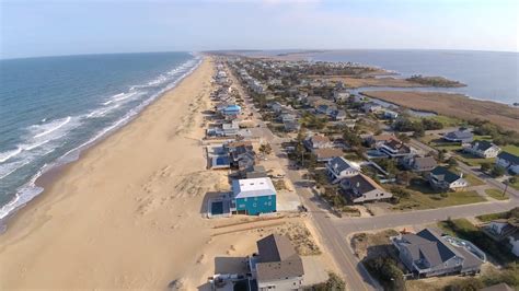 4K Sandbridge Virginia Beach Virginia Flying Drone On A Perfect Day