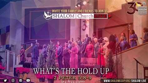 Shalom Church Live 12/17/2023 on Livestream