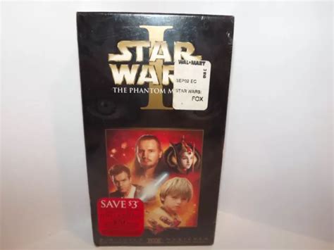 Star Wars Episode The Phantom Menace Vhs Thx Mastered Neuf