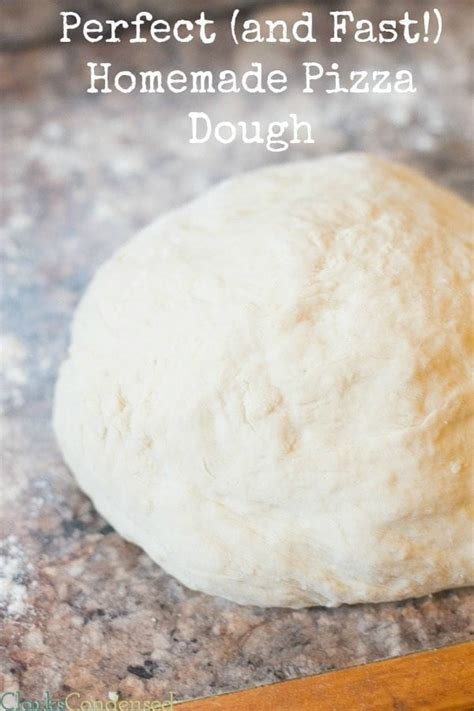 The Best Homemade Pizza Dough And So Fast