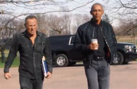 Barack Obama and Bruce Springsteen have made an eight-part podcast