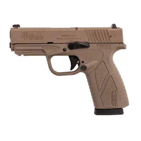 Pistola Bersa Bp Cc Fde Arena Calibre Mm Armer A Colacilli