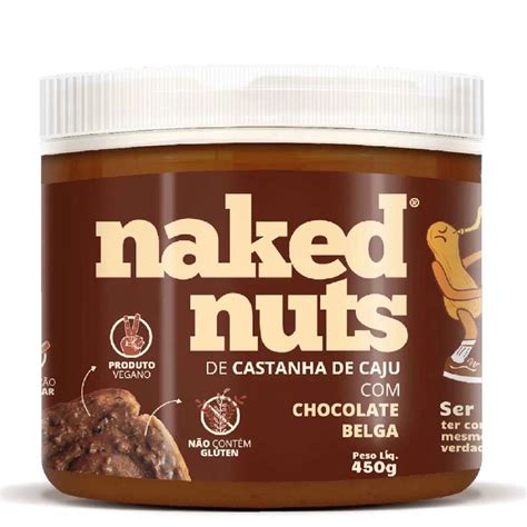 Pasta De Castanha De Caju Chocolate Belga G Naked Nuts Uninatural