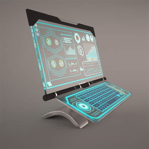 3D sci-fi computer model - TurboSquid 1264712