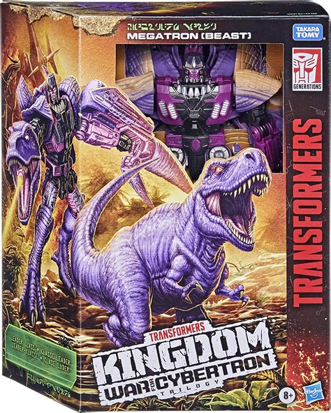 Transformers War For Cybertron Kingdom Leader Megatron Beast Wars