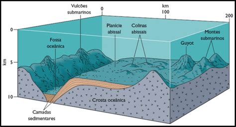 Morfologia Do Fundo Oce Nico Visualiza O Das Colinas Abissais