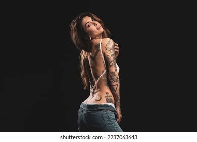 Sexy Woman Studio Portrait White Lingerie Stock Photo 2237063643 Shutterstock
