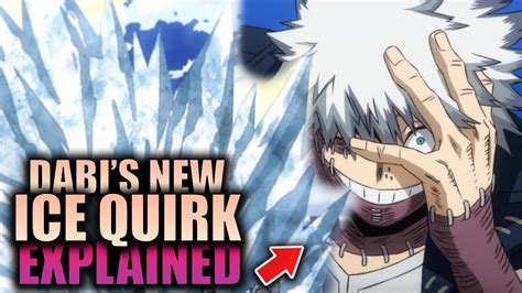 DABI S NEW ICE QUIRK EXPLAINED My Hero Academia Chapter 387 YouTube