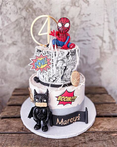 Misia Stachowicz Az Instagramon Batman Spiderman Cake Tort Torty