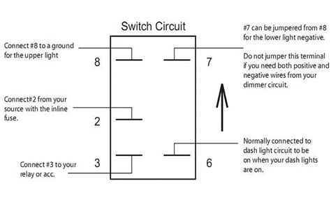 Rocker Switch Diagram 5 Pin Rocker Switch Diagram