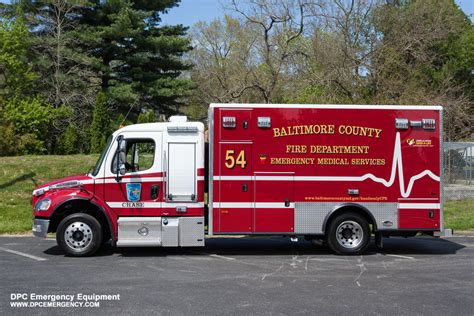 Baltimore County Fire Department Towson Md 21 2014 Freightliner M2 Pl Custom Titan Medium