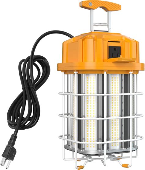 150W LED Temporary Work Light 22500LM 5000K Linkable Jobsite Lighting