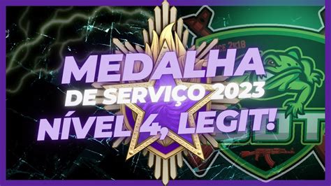 Medalha De Servi O N Vel De No Cs Purple Medal Legit Youtube