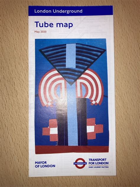 London Tube Map 2020 May Ebay