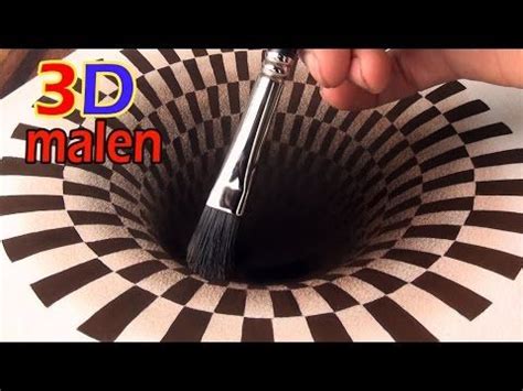 3D Zeichnung Loch Illusionsmalerei 3d Drawings Realistic Painting