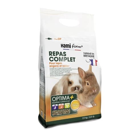 Premium Optima Lapin Nain Poils Longs 2 5kg Jardiland