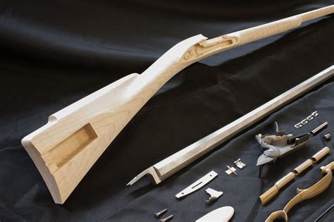 Craft Your Own 18th Century Flintlock Rifle With Kiblers Gun Kits Kiblers Longrifles