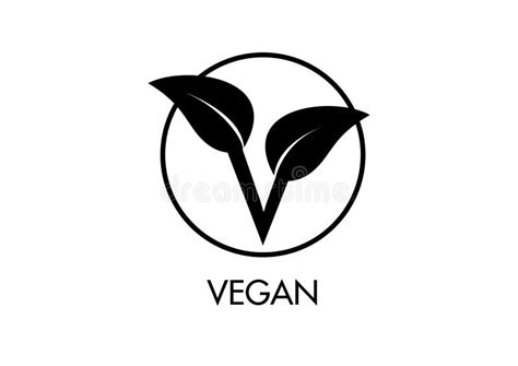 Vegan Icon. Specially Designed for Small Size Viewing Stock Vector ...