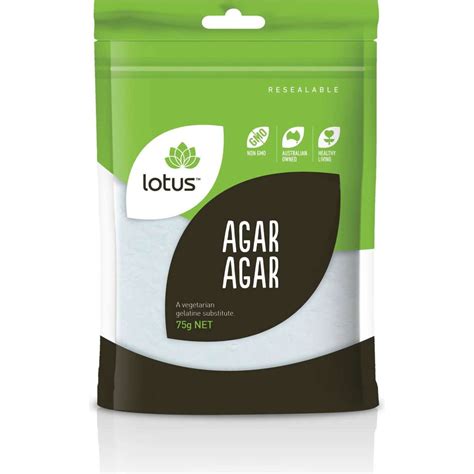 Lotus Agar Agar 75g Woolworths