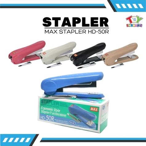 Max Stapler HD 50R With Remover Original For Office School Supplies