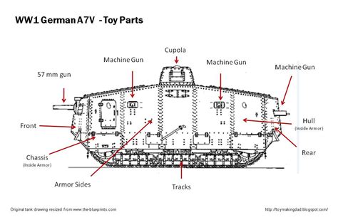 Tanks Ww1 Drawing