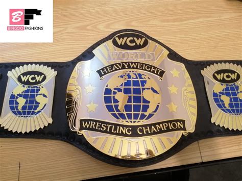 WCW World Heavyweight Wrestling Championship Belt Replica 2mm. | by ...