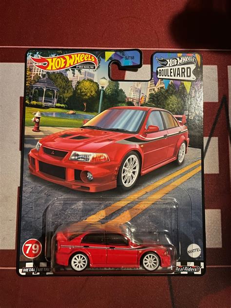 Hot Wheels Mitsubishi Lancer Evolution VI Evo Boulevard Hotwheels Hotwheel Hobbies Toys