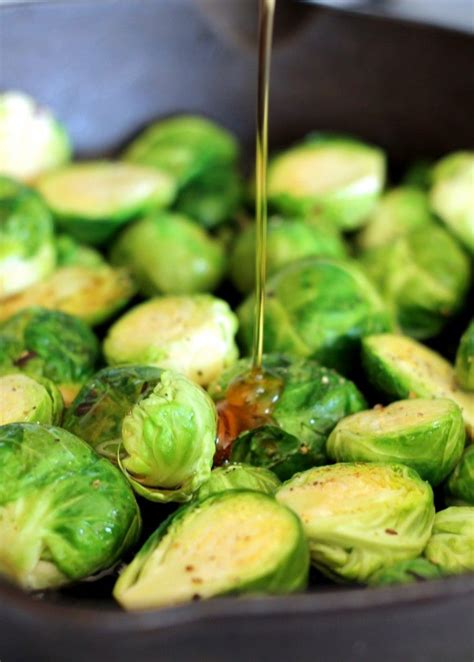 Maple Roasted Brussels Sprouts With Bacon Toasted Hazelnuts