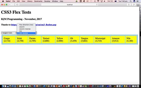 Css Flexbox Primer Tutorial Robert James Metcalfe Blog