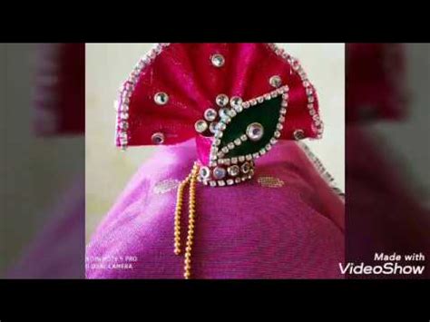 How To Make Beautiful Looking Mukut For Laddu Gopal Step By Step