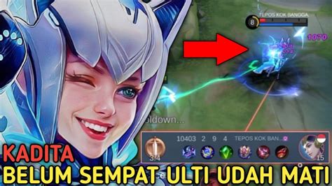 Eudora Bikin Kadita Gak Bisa Mainbelum Sempat Ulti Udah Mati Build