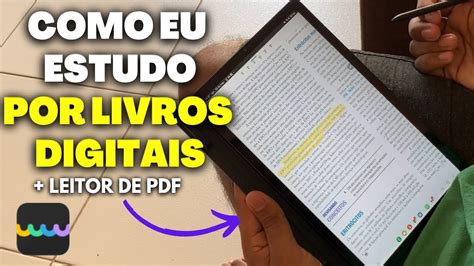 Como Eu Estudo Por Livro Digital O Melhor Leitor De Pdf Youtube