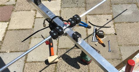 PE4BAS Amateur Radio Weblog Building Another YU7EF Duoband Antenna 4